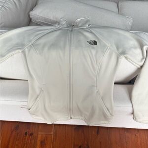 The North Face Off White Full-Zip Jacket